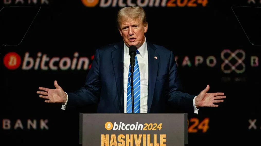 Trump speaks on U.S. Bitcoin Strategic Reserve Plan in Nashville