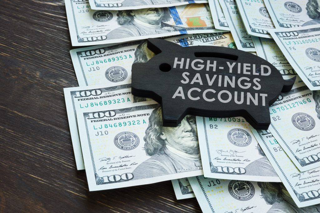 Piggy bank and high yield savings account SoFi Products